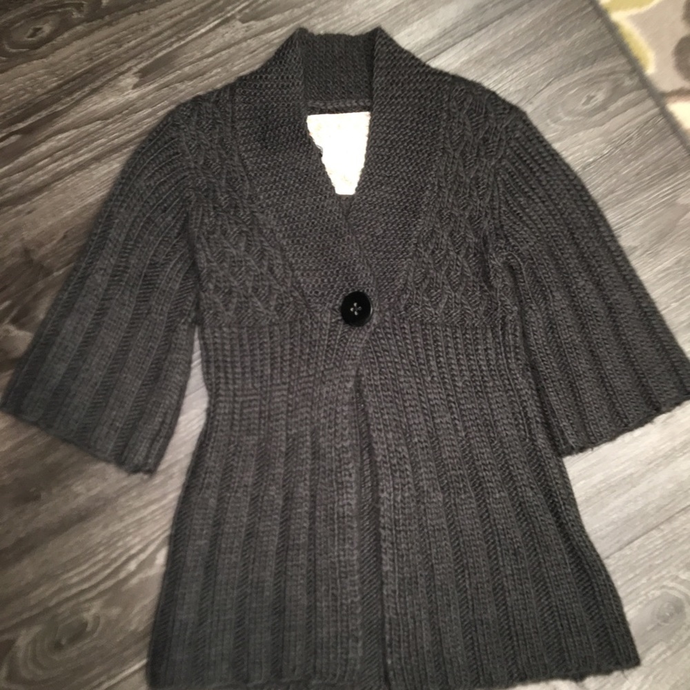 Kenji Anthropologie 3/4 sleeve sweater Size S